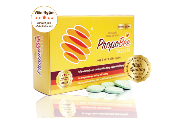 Viên ngậm giảm ho PROPOBEE tablets 1