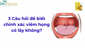 viêm họng có lây không