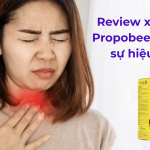 Review xịt họng Propobee có thực sự hiệu quả cho người thường xuyên bị đau rát cổ họng?