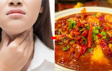 Vì sao đau họng khi ăn đồ cay nóng?