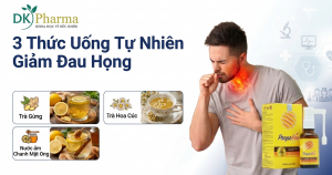 3 thức uống dùng khi đau rát cổ họng 