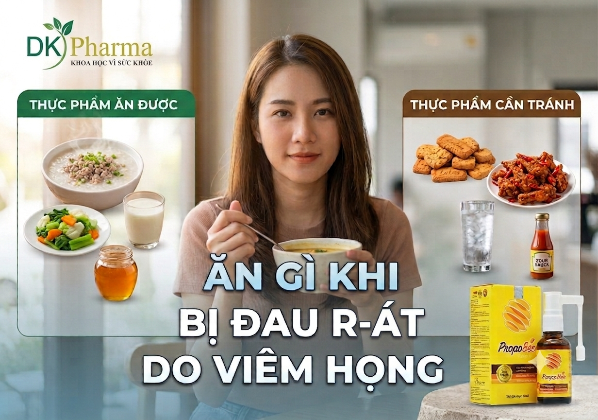 Đau rát do viêm họng kéo dài: ăn gì cho bổ và những món tuyệt đối phải kiêng!