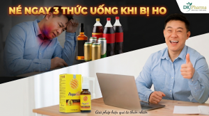 né ngay 3 thức uống khi bị ho 