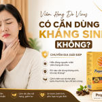 Viêm họng do virus có cần dùng kháng sinh không? Chuyên gia giải đáp