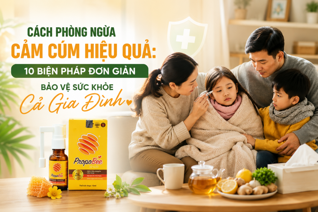 Cách Phòng Ngừa Cảm Cúm Hiệu Quả: 10 Biện Pháp Đơn Giản Bảo Vệ Sức Khỏe Cả Gia Đình 1 Cách Phòng Ngừa Cảm Cúm Hiệu Quả: 10 Biện Pháp Đơn Giản Bảo Vệ Sức Khỏe Cả Gia Đình 1