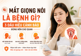 Mất giọng nói là bệnh gì? 3 dấu hiệu cảnh báo đừng nên chủ quan