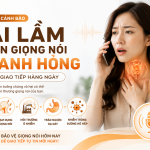 Cảnh báo: Sai lầm khiến giọng nói nhanh hỏng trong giao tiếp hàng ngày
