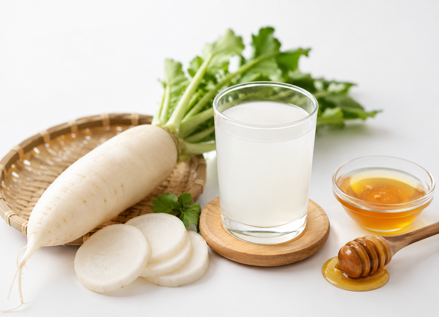 3. Nước Củ Cải Trắng Ép Mật Ong: Giải phóng dịch nhầy, dịu nhanh đau rát 1 Nước Củ Cải Trắng Ép Mật Ong: Giải phóng dịch nhầy, dịu nhanh đau rát